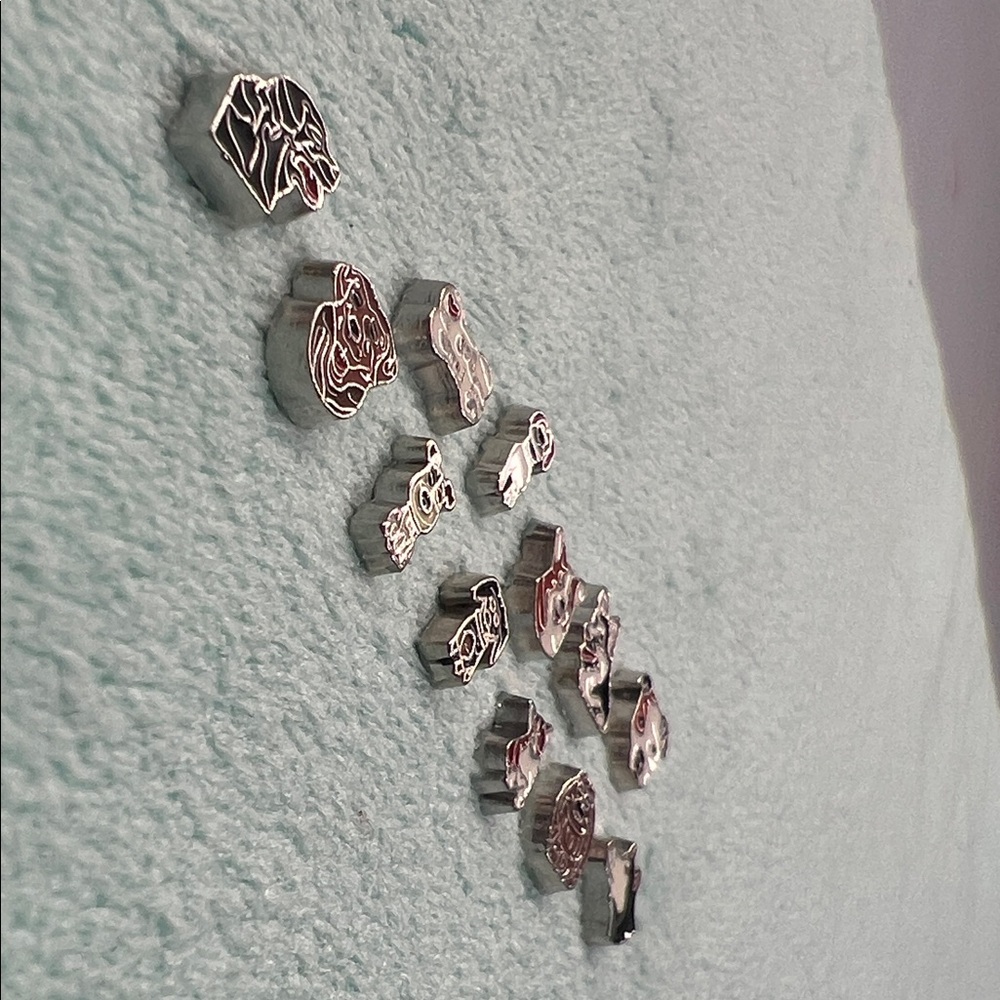 Cute Dog Floating Locket Charm Set - Picture 6 of 6